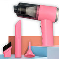 Aspirateur 3-en-1 Portable USB — Aspiration, Soufflage & Nettoyage Auto