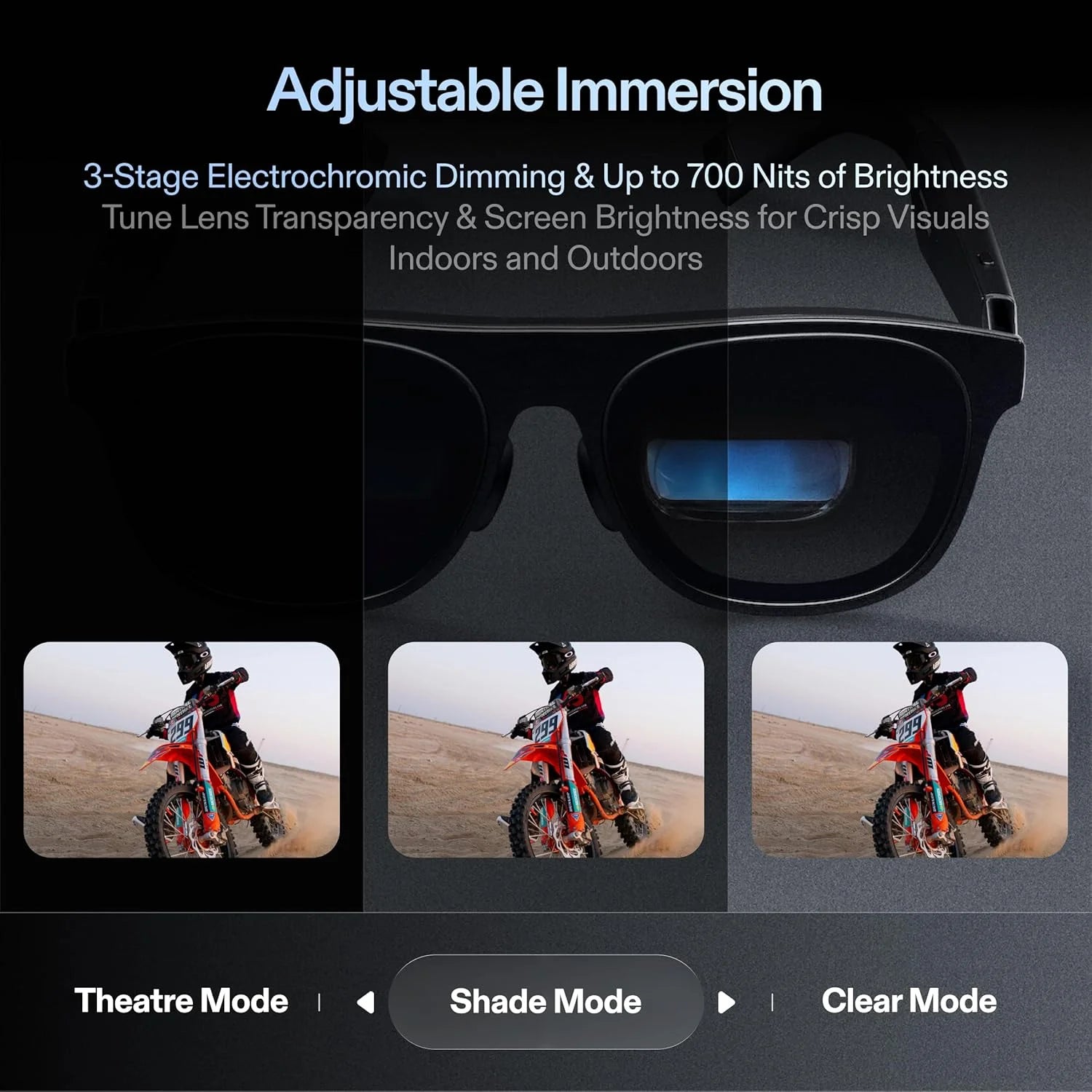 Lunettes AR Xreal One Pro — Écran FHD 120Hz, 3DoF Natif, Son Intégré, Compatible iPhone & ROG