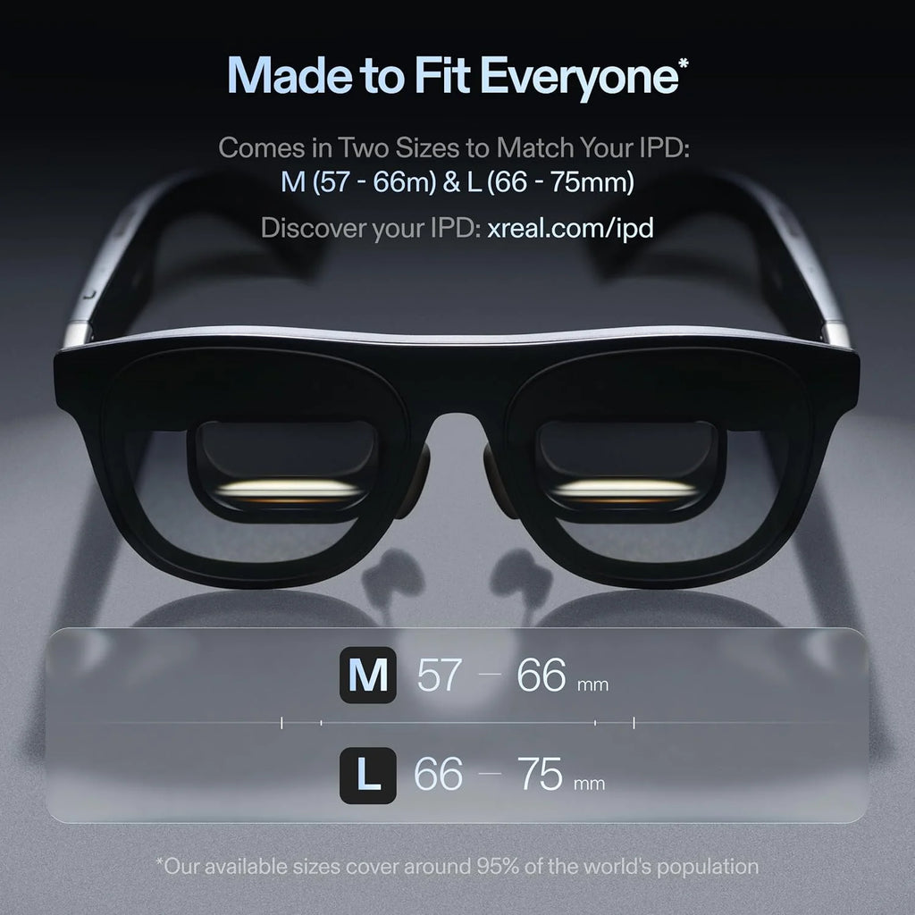 Lunettes AR Xreal One Pro — Écran FHD 120Hz, 3DoF Natif, Son Intégré, Compatible iPhone & ROG