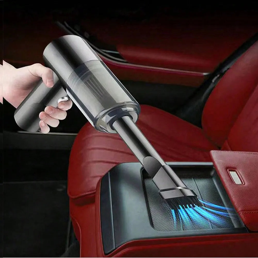 Aspirateur 3-en-1 Portable USB — Aspiration, Soufflage & Nettoyage Auto