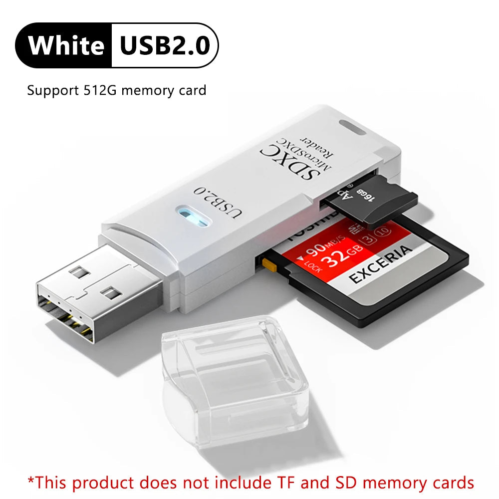 Lecteur de Carte 2-en-1 USB 3.0 — Micro SD & SD, Ultra Rapide Awkanger Store