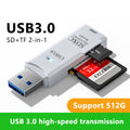Lecteur de Carte 2-en-1 USB 3.0 — Micro SD & SD, Ultra Rapide Awkanger Store